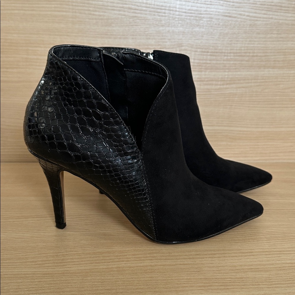 Express Black Booties 7